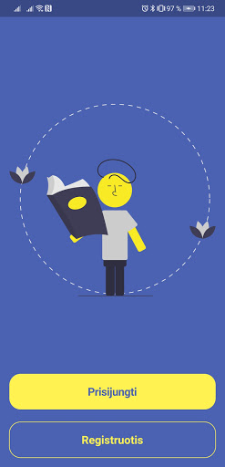 Android application Your nearest libraries screenshort