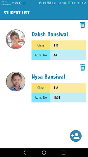 Android application SRC Varanasi screenshort