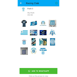 Captura 11 Racing Club Stickers android