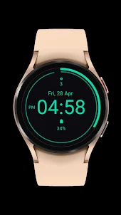 Simple Neon Watch Face