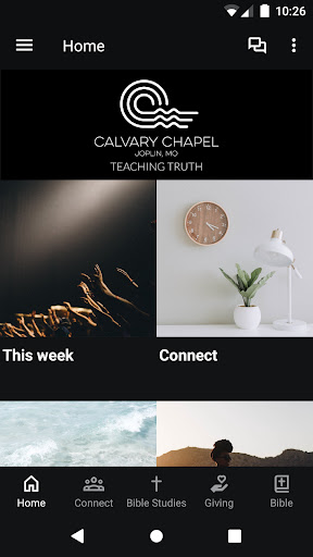 Android application Calvary Chapel Joplin screenshort