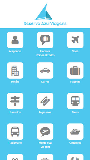 Android application Reserva Azul Viagens screenshort