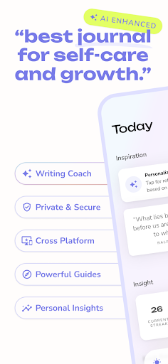 Reflection: AI Journal Prompts Screenshot 1 - AppWisp.com