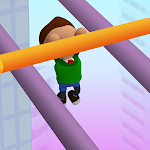 Cover Image of Télécharger Rail Run Roof: Sliding Run on Roof Rails fun 1.0.14 APK