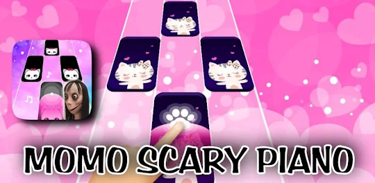 Scary Momo in cat piano tiles