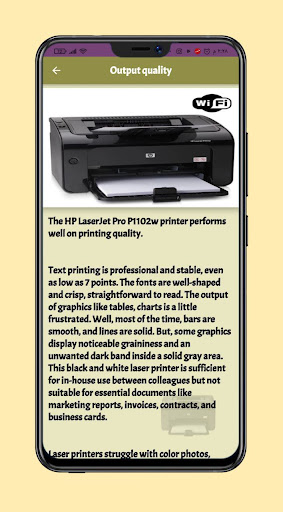 HP LaserJet P1102w guide Screen 2