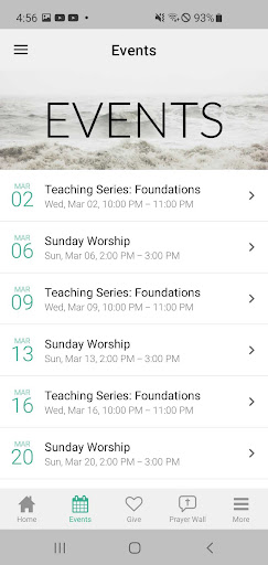 Relentless Worship Center Screen 3
