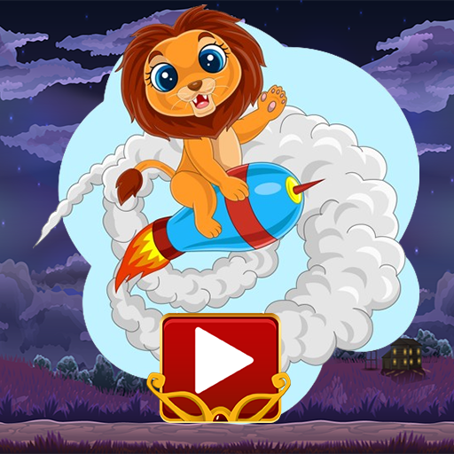 Cute Lion Flying Game