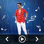 Cover Image of Download Rain Video Music -Photo Editor  APK