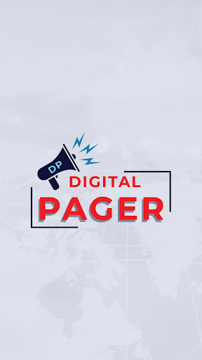 Android application Digital Pager screenshort