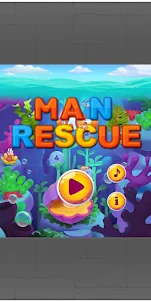 Man Rescue game from Sea