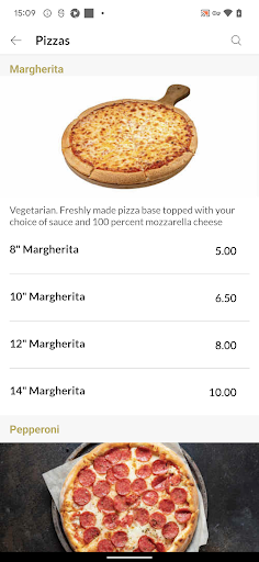 Bella Bella Pizza Screen 3