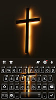 screenshot of Holy Jesus 2 Keyboard Theme