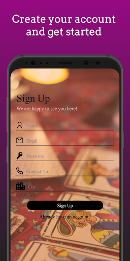 Android application The Card Soul screenshort