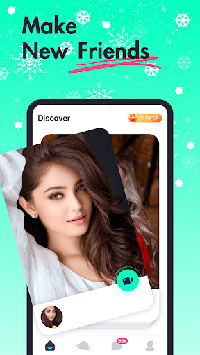 Android application SayHi: Live Chat Make Friends screenshort