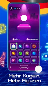 Tiles Hop Musik & Ball Spiele