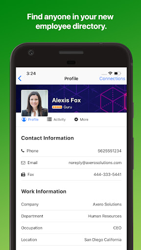 Android application OneMon screenshort