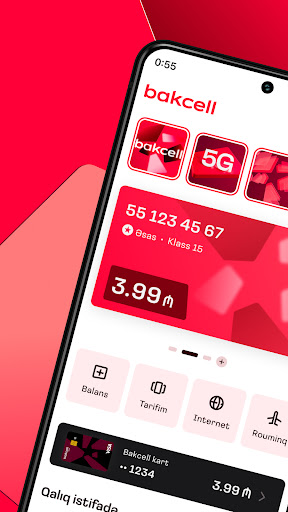 Android application Bakcell screenshort