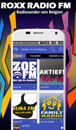 Radio Roxx Fm - Belgium Radio App  Belgian Radios