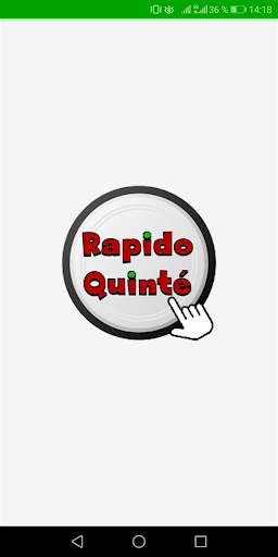 Android application Rapido Quinté screenshort