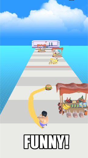 Android application Hungry Run - Don't let him eat screenshort
