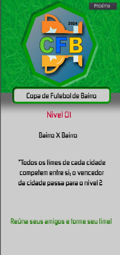 Copa de Futebol de Bairro -CFB Screen 3