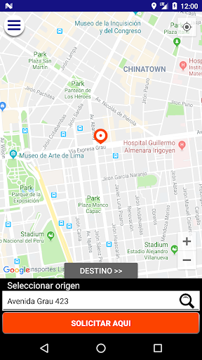 Taxi Pardo Cliente Screen 3
