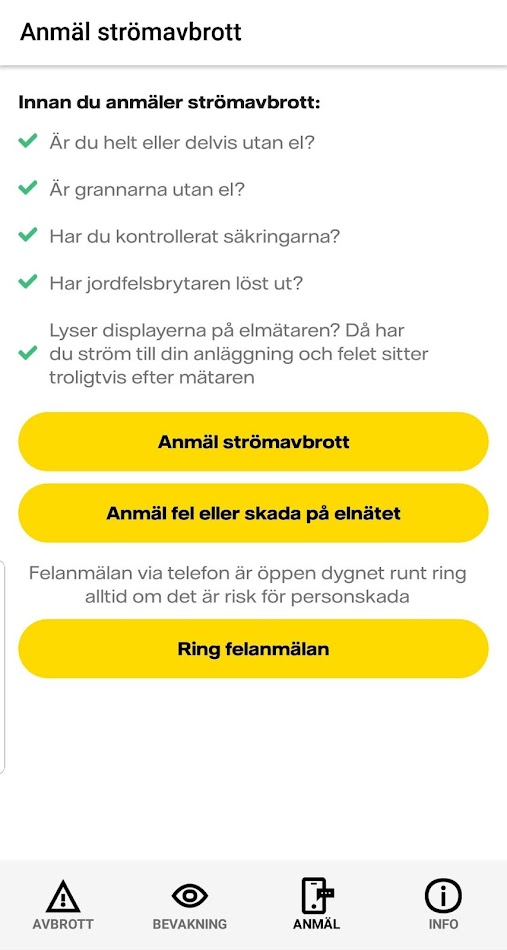 #3. Avbrottsinfo (Android) 作者: Vattenfall AB
