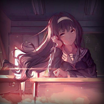 Cover Image of डाउनलोड Visual Novel Anime Girl Story  APK