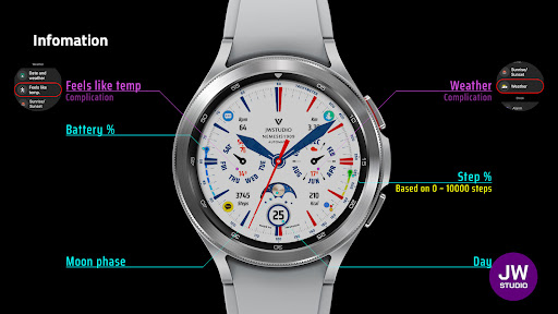 JW064 jwstudio watchface Screen 2