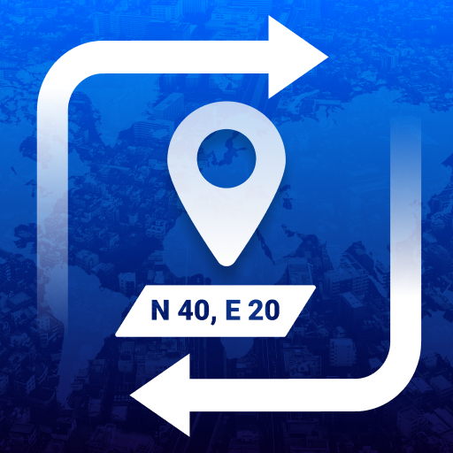 Coordinates Converter: GPS Map logo