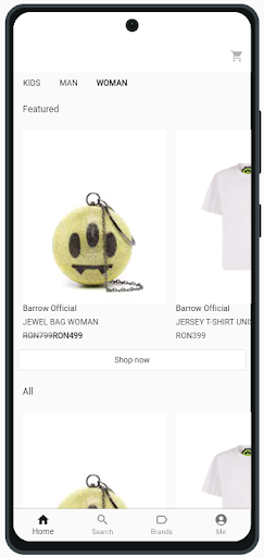 Android application Pilot Inffluent screenshort