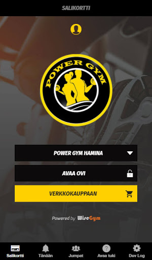 Android application Power Gym screenshort
