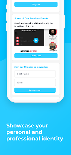 HelloProfile Screenshot