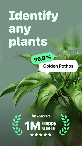 Android application PlantMe - Plant identification screenshort