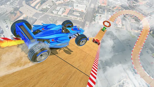 GT Car Stunts Formula Car Game