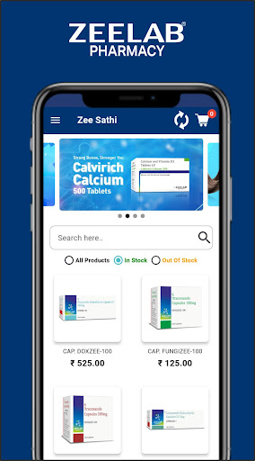 Android application Zeelab Saathi screenshort