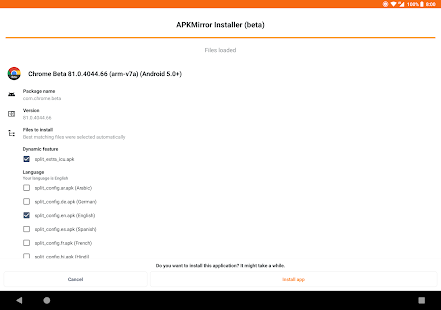 APKMirror Installer (Official) Screenshot