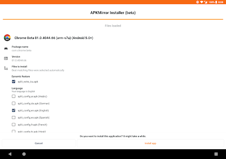 APKMirror Installer (Official) Schermata