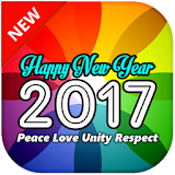 Happy New Year 2017 Greeting icon