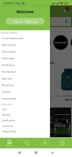 Discount Supplements Screen 2