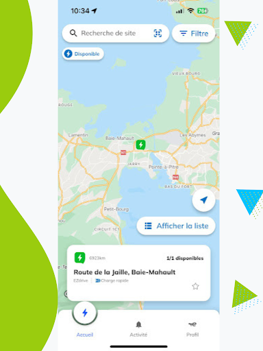 EZdrive - Service de recharge Screen 3
