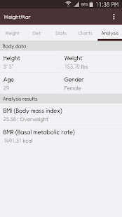 WeightWar - Weight Tracker android2mod screenshots 7
