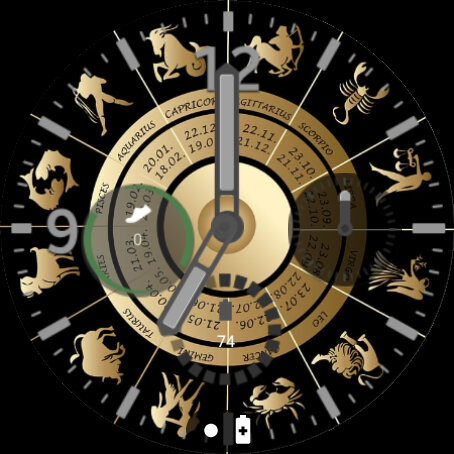 Zodiac Premium symbol Watch Screen 3