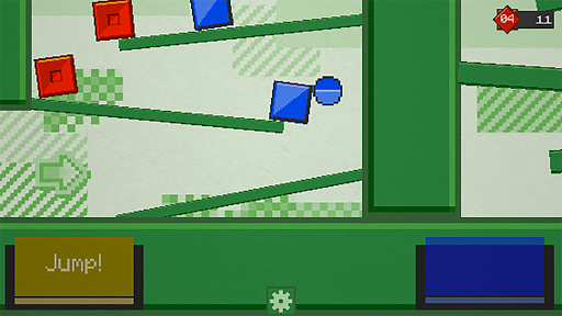 Blue red jump Screen 2