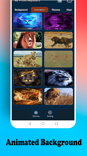 Lightning lion king Keyboard Screen 2