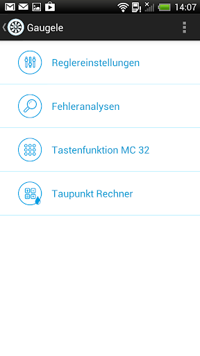 Android application Gaugele screenshort