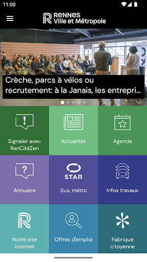 Ici Rennes, Ville et Métropole Screen 2