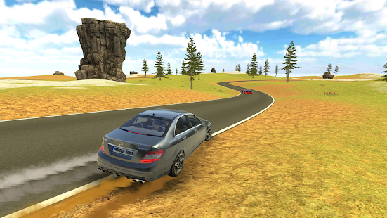 C63 AMG Drift Simulator Screenshot