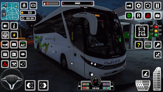 Real Bus Driving Game Simulate